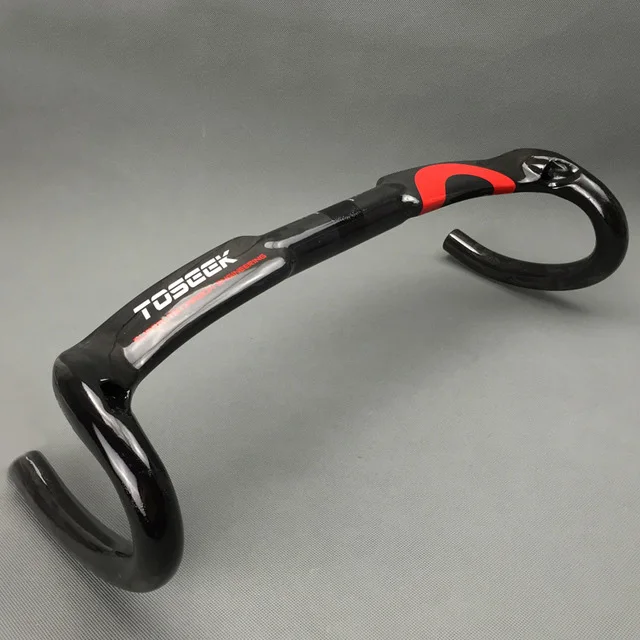 TOSEEK RED full carbon fiber road bike handlebar carbon fiber carbon handlebar bend the carbon bicycle handlebar 400/420/440mm
TOSEEK RED full carbon fiber road bike handlebar carbon fiber carbon handlebar bend the carbon bicycle handlebar 400/420/440mm