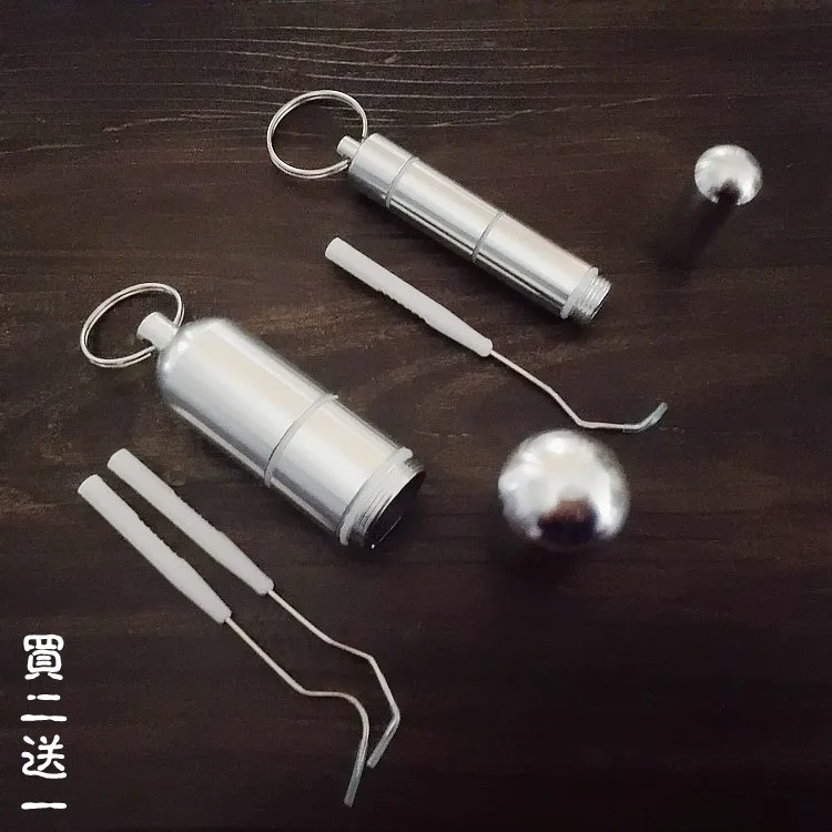 Portable Toothpick Steel Tube Metal Small Bottle Sealing Stainless Steel Tooth pick Holder Stainless Tooth Pick Set
Portable Toothpick Steel Tube Metal Small Bottle Sealing Stainless Steel Tooth pick Holder Stainless Tooth Pick Set
