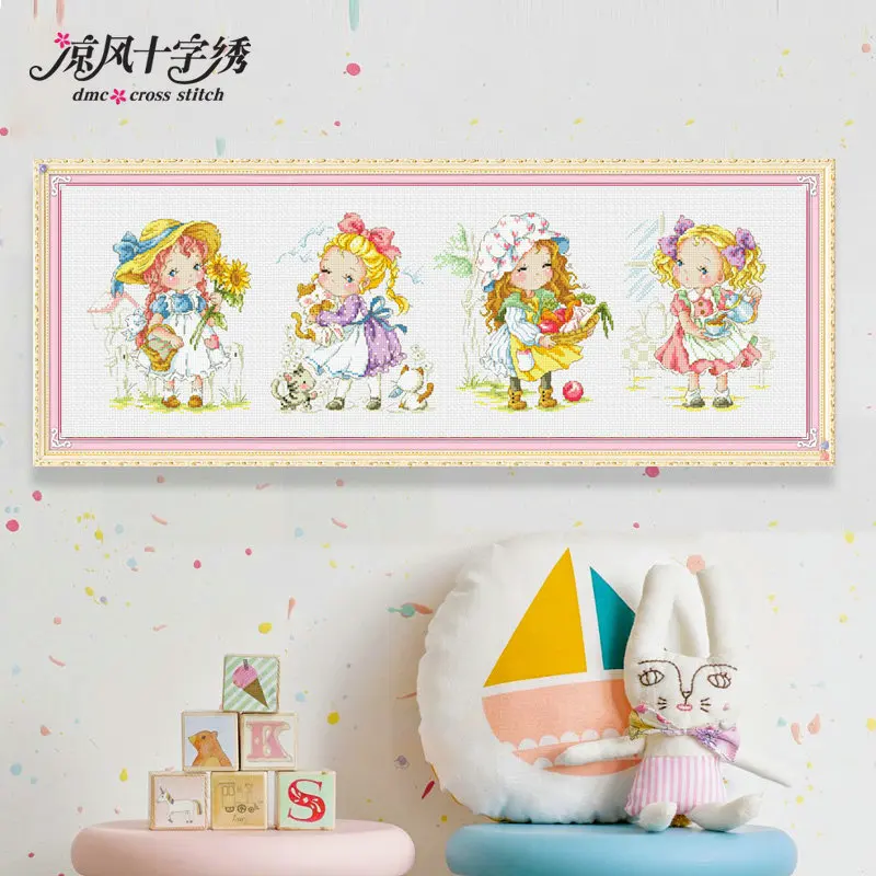 A lovely day cross stitch kit DMC brand thread animal dog count canvas fabric embroidery handmade needlework
A lovely day cross stitch kit DMC brand thread animal dog count canvas fabric embroidery handmade needlework