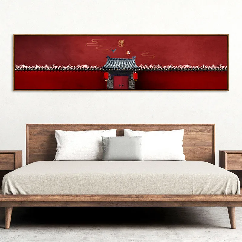 Chinese red palace wall art Canvas Painting Art Print Poster Picture Wall Modern Minimalist Bedroom Living Room Decoration
Chinese red palace wall art Canvas Painting Art Print Poster Picture Wall Modern Minimalist Bedroom Living Room Decoration