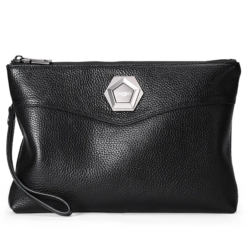 Men's leather clutch bag Fashion business leather large capacity soft leather casual handbag envelope bag wallet
Men's leather clutch bag Fashion business leather large capacity soft leather casual handbag envelope bag wallet