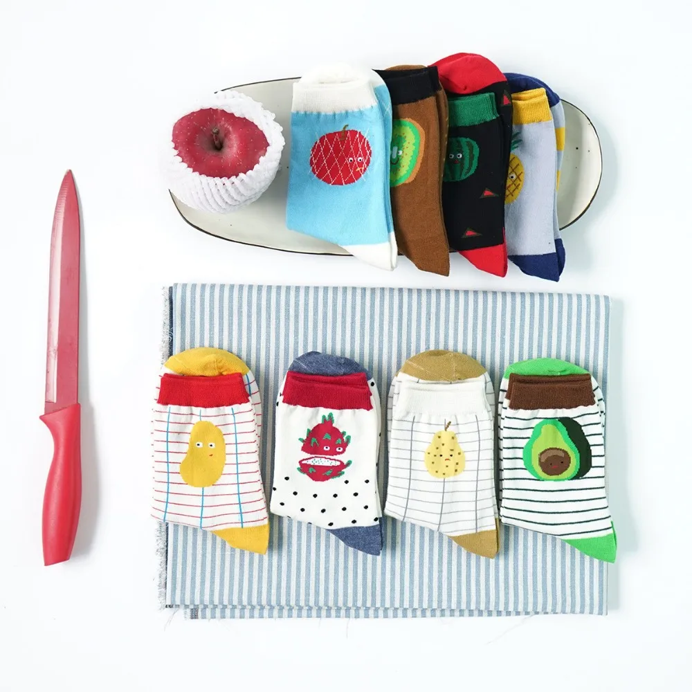 Men's Sock Women's Sock Taka Sand Fruit Series Healing Cartoon Illustration Watermelon Kiwi Pears Pineapple Apple Lovers Sock
Men's Sock Women's Sock Taka Sand Fruit Series Healing Cartoon Illustration Watermelon Kiwi Pears Pineapple Apple Lovers Sock