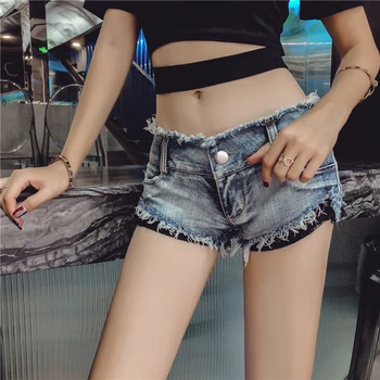 2019 summer Korean version The New splice Lace fashion Low waist Denim shorts sexy shorts for women free shipping
2019 summer Korean version The New splice Lace fashion Low waist Denim shorts sexy shorts for women free shipping