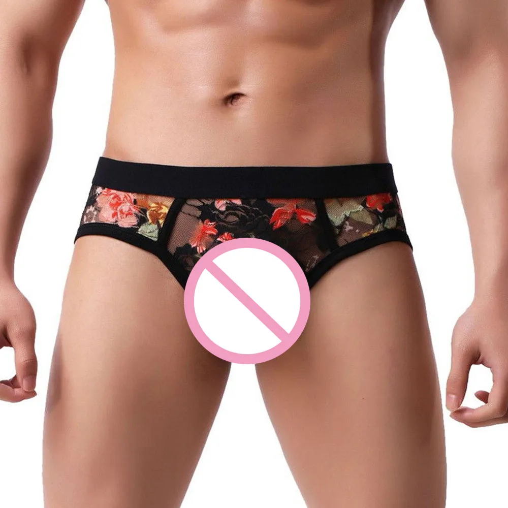 Lace Mesh Breathable Underwear Ultra Thin Air Permeability Underpants Breathable Floral Print Seamless Briefs Triangular Panties
Lace Mesh Breathable Underwear Ultra Thin Air Permeability Underpants Breathable Floral Print Seamless Briefs Triangular Panties