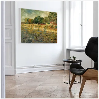 Vincent Van Gogh Canvas Art Print Poster River Impressionist Oil Painting Wall Pictures For Living Room Home Decor
Vincent Van Gogh Canvas Art Print Poster River Impressionist Oil Painting Wall Pictures For Living Room Home Decor