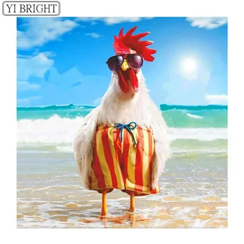DIY Diamond Painting Cartoon Cross Stitch Full Diamond Embroidery Chicken 5D Diamond Mosaic Pattern Rhinestone Pasted XY1
DIY Diamond Painting Cartoon Cross Stitch Full Diamond Embroidery Chicken 5D Diamond Mosaic Pattern Rhinestone Pasted XY1