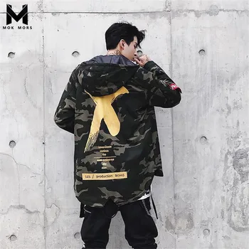 Winter Men's New Casual X-print Cotton Camouflage Hooded Mens Jacket Fashion High Street Hip-hop Style Long-sleeved Jackets Man
Winter Men's New Casual X-print Cotton Camouflage Hooded Mens Jacket Fashion High Street Hip-hop Style Long-sleeved Jackets Man