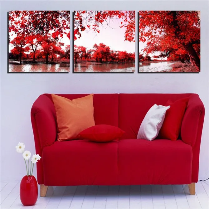 3 Piece Wall Art Red Tree Painting On Canvas Print Colorful Pictures Decor Paintings Painting By Numbers High Quality
3 Piece Wall Art Red Tree Painting On Canvas Print Colorful Pictures Decor Paintings Painting By Numbers High Quality