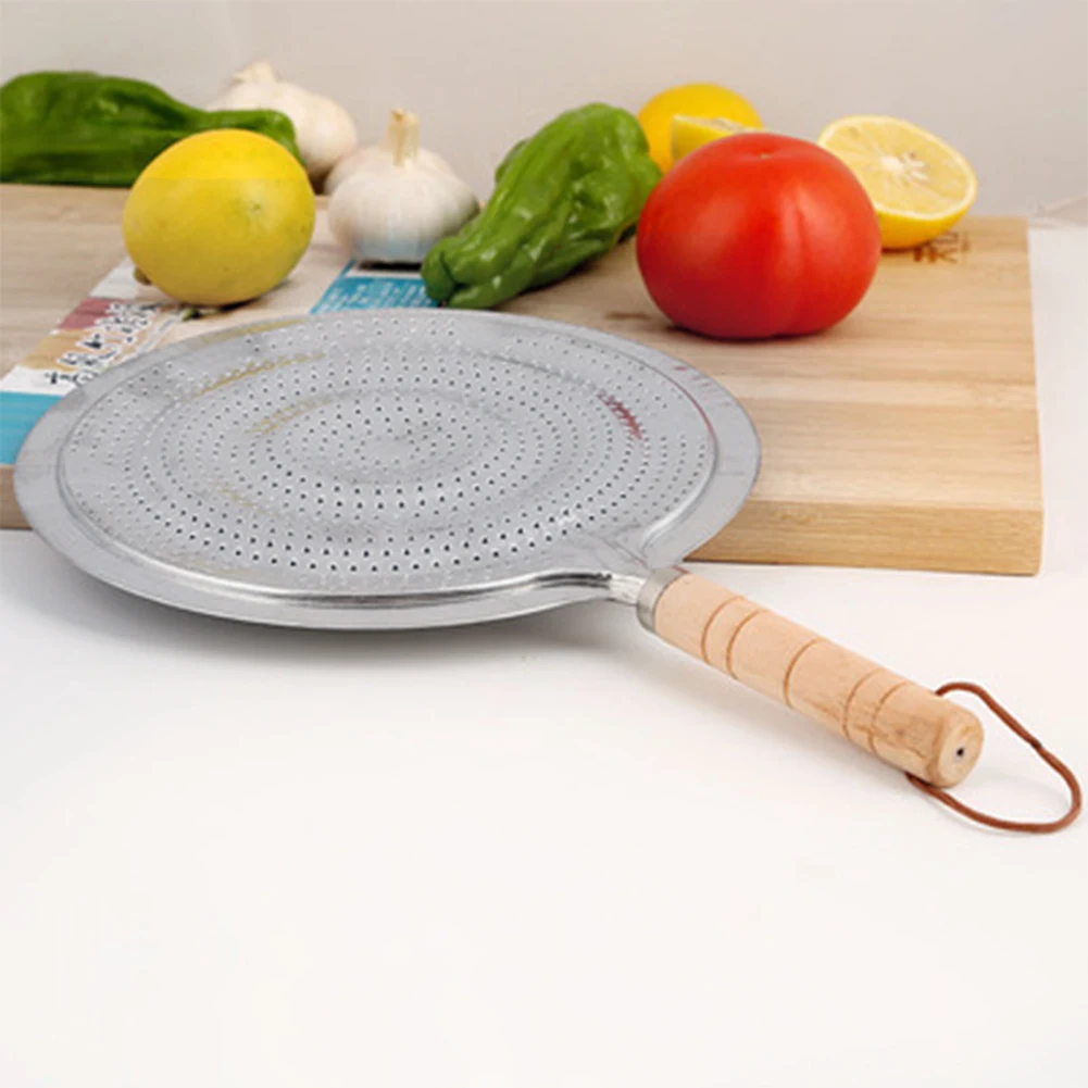 For Gas/Electric/Induction Cooker Wooden Handle Heat Diffuser Stove Pan Household Supply Kitchen Utensils Metal Cook Ring 21cm
For Gas/Electric/Induction Cooker Wooden Handle Heat Diffuser Stove Pan Household Supply Kitchen Utensils Metal Cook Ring 21cm
