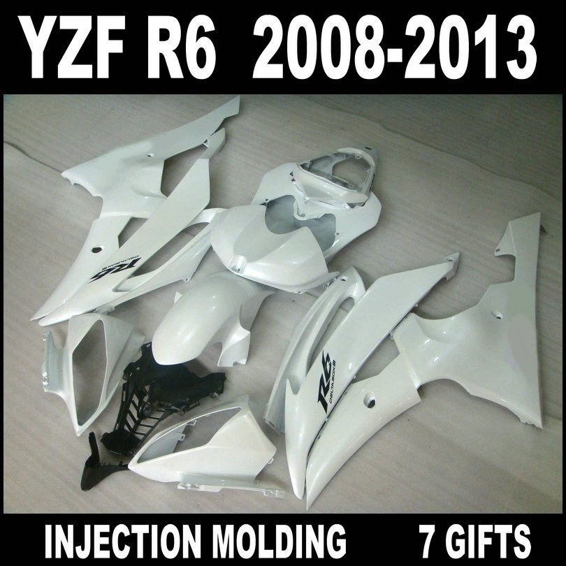 100% fit injection mold for 2008 2009 - 2013 YZF R6 fairings 08 09 10 11 12 13 white black YAMAHA R6 fairing kits 7 gifts FTG65
100% fit injection mold for 2008 2009 - 2013 YZF R6 fairings 08 09 10 11 12 13 white black YAMAHA R6 fairing kits 7 gifts FTG65