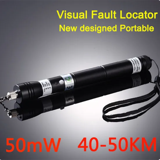 50mW Fiber Visual Fault Locator VFL50 Red Laser Source Optic Fiber Cable Tester VFL 
50mW Fiber Visual Fault Locator VFL50 Red Laser Source Optic Fiber Cable Tester VFL