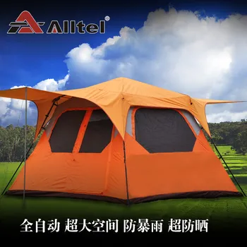 Alltel 5-8 people camping out door four seasons automatic tent double doors double halls
Alltel 5-8 people camping out door four seasons automatic tent double doors double halls