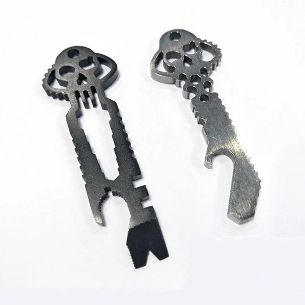 Stainless Steel EDC Gear Outdoor Tool Pocket Multifunction Keychain Screw Driver Skull Head Tool Travel Kit For Camping Hiking
Stainless Steel EDC Gear Outdoor Tool Pocket Multifunction Keychain Screw Driver Skull Head Tool Travel Kit For Camping Hiking