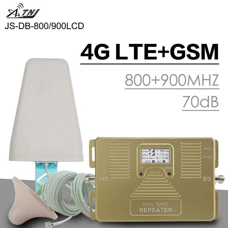 Full Smart 4G LTE 800 mhz B20 GSM 900 mhz Mobile Phone Signal Booster GSM LTE 4G Cell Phone Cellular Signal Repeater Amplifier
Full Smart 4G LTE 800 mhz B20 GSM 900 mhz Mobile Phone Signal Booster GSM LTE 4G Cell Phone Cellular Signal Repeater Amplifier