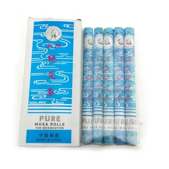 10Pcs/Box 18*200mm Smokeless Moxa Rolls Chinese Traditional Roller Stick Roller Burner Moxibustion Acupuncture Massage
10Pcs/Box 18*200mm Smokeless Moxa Rolls Chinese Traditional Roller Stick Roller Burner Moxibustion Acupuncture Massage