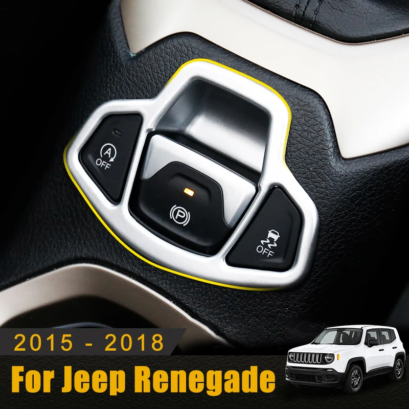 ABS Hand Brake Handbrake Button Center Console Cover Trim Bezel Molding Kit For Jeep Renegade 2015-2017 2018 Accessories
ABS Hand Brake Handbrake Button Center Console Cover Trim Bezel Molding Kit For Jeep Renegade 2015-2017 2018 Accessories