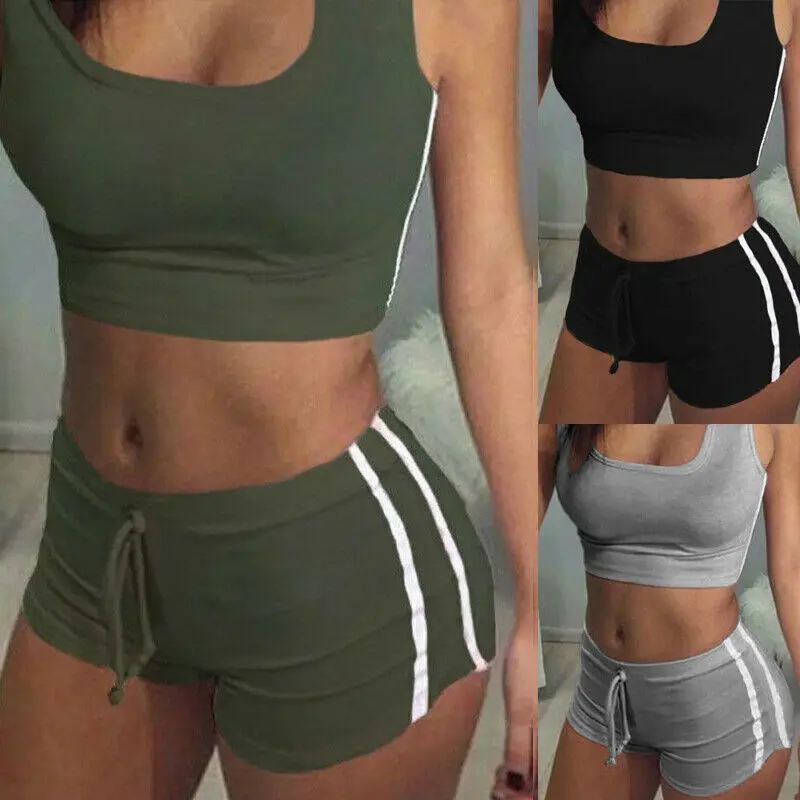 GLANE Yoga 2pcs Women Belt Suit Set Padded Bra Sleeveless Tops+Belt Shorts Fitness Running Yoga Gym Sports
GLANE Yoga 2pcs Women Belt Suit Set Padded Bra Sleeveless Tops+Belt Shorts Fitness Running Yoga Gym Sports