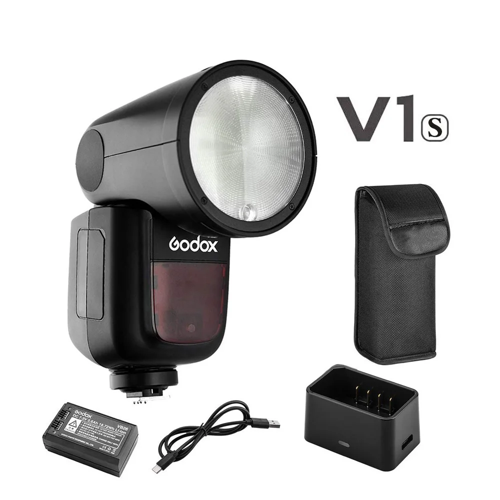 Godox V1S TTL HSS 1/8000s GN60 2.G Camera Flash Speedlite Transmitter Trigger For Sony A7 A9 A7RIII A7SII A7III A6000 A6400
Godox V1S TTL HSS 1/8000s GN60 2.G Camera Flash Speedlite Transmitter Trigger For Sony A7 A9 A7RIII A7SII A7III A6000 A6400