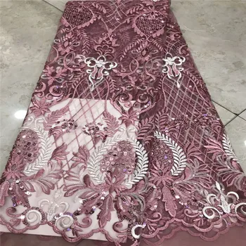 African Lace Fabric 2019 Embroidered Nigerian Laces Fabric High Quality French Tulle Lace Fabric For Women dress bh10-28 
African Lace Fabric 2019 Embroidered Nigerian Laces Fabric High Quality French Tulle Lace Fabric For Women dress bh10-28