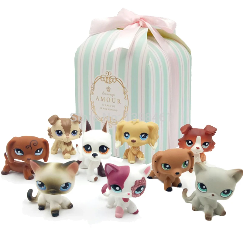 rare pet shop lps toys standing littlest short hair cat dog dachshund collie cocker spaniel Great Dane with New Year gift box
rare pet shop lps toys standing littlest short hair cat dog dachshund collie cocker spaniel Great Dane with New Year gift box
