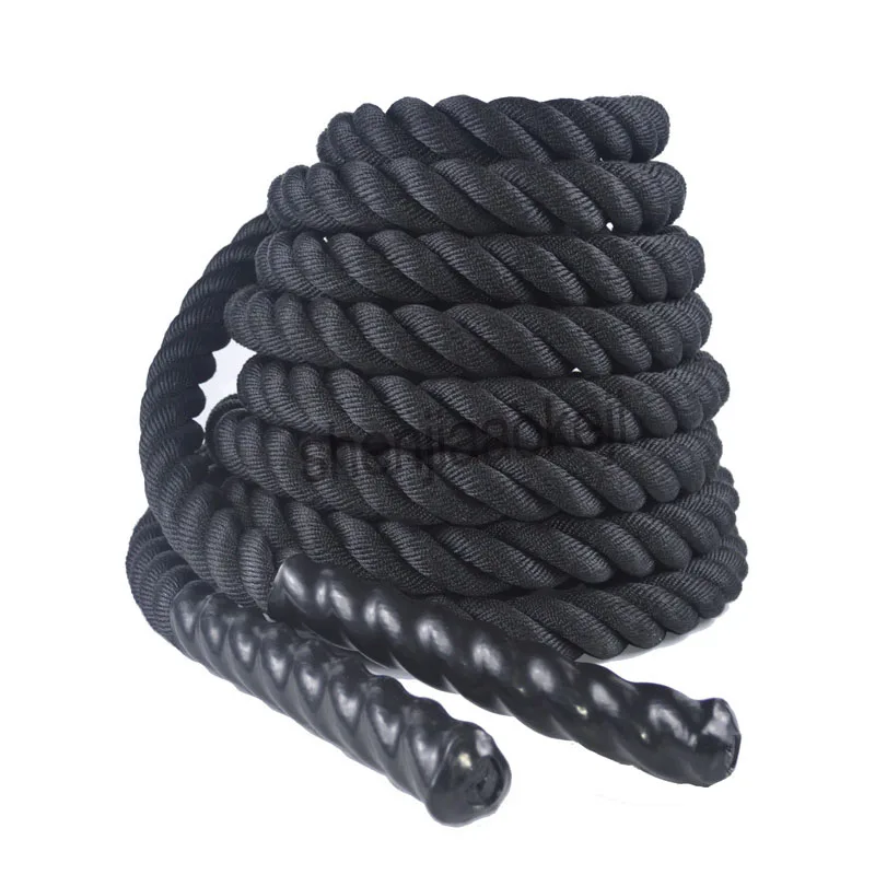 Heavy Black Undulation Battling Rope Physical Body Strength Training Sport Fitness Exercise Workout Strong-Toyers 1pc
Heavy Black Undulation Battling Rope Physical Body Strength Training Sport Fitness Exercise Workout Strong-Toyers 1pc