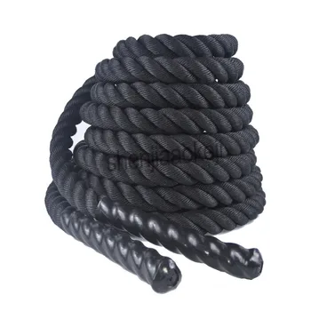 Heavy Black Undulation Battling Rope Physical Body Strength Training Sport Fitness Exercise Workout Strong-Toyers 1pc
Heavy Black Undulation Battling Rope Physical Body Strength Training Sport Fitness Exercise Workout Strong-Toyers 1pc
