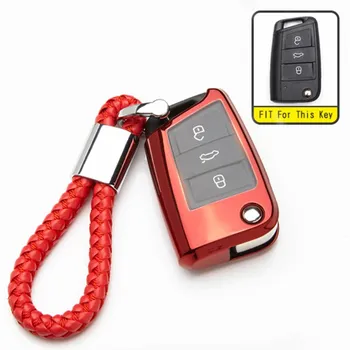 TPU Car Key Case Holder For Skoda Octavia A5 A7 Superb Rapid Fabia 2 3 Keychain For VW Golf Passat Key Cover For Seat Ibiza Leon
TPU Car Key Case Holder For Skoda Octavia A5 A7 Superb Rapid Fabia 2 3 Keychain For VW Golf Passat Key Cover For Seat Ibiza Leon