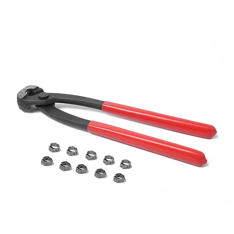 10Pcs/set Stainless Steel Medium Single Ear Clamp Turbocharger Hose Clamp Fuel System Clamp Tube Fastener Clip for Car/ Ship Etc
10Pcs/set Stainless Steel Medium Single Ear Clamp Turbocharger Hose Clamp Fuel System Clamp Tube Fastener Clip for Car/ Ship Etc