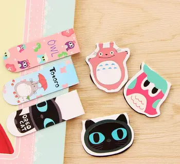 Cute fruit black cat owl Totoro Magnetic Bookmark Fashion DIY Cartoon Paper School Office Supply For Books Gift korean papelaria
Cute fruit black cat owl Totoro Magnetic Bookmark Fashion DIY Cartoon Paper School Office Supply For Books Gift korean papelaria