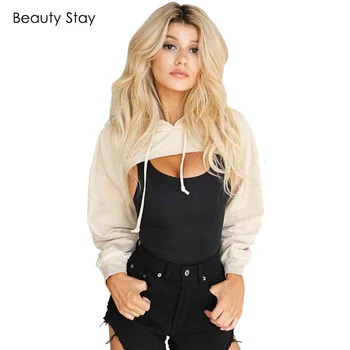 BeautyStay Autumn Winter Long Sleeve Short Hoodies Women Hollow Out Solid Crop Top Sexy Pullovers Personality Ladies Sweatshirts
BeautyStay Autumn Winter Long Sleeve Short Hoodies Women Hollow Out Solid Crop Top Sexy Pullovers Personality Ladies Sweatshirts