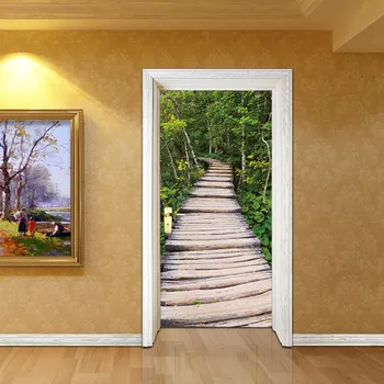 3D Forest Path Door Stickers Bedroom Living Room Bathroom Door Stickers Decoration Stickers Waterproof Wall Stickers
3D Forest Path Door Stickers Bedroom Living Room Bathroom Door Stickers Decoration Stickers Waterproof Wall Stickers