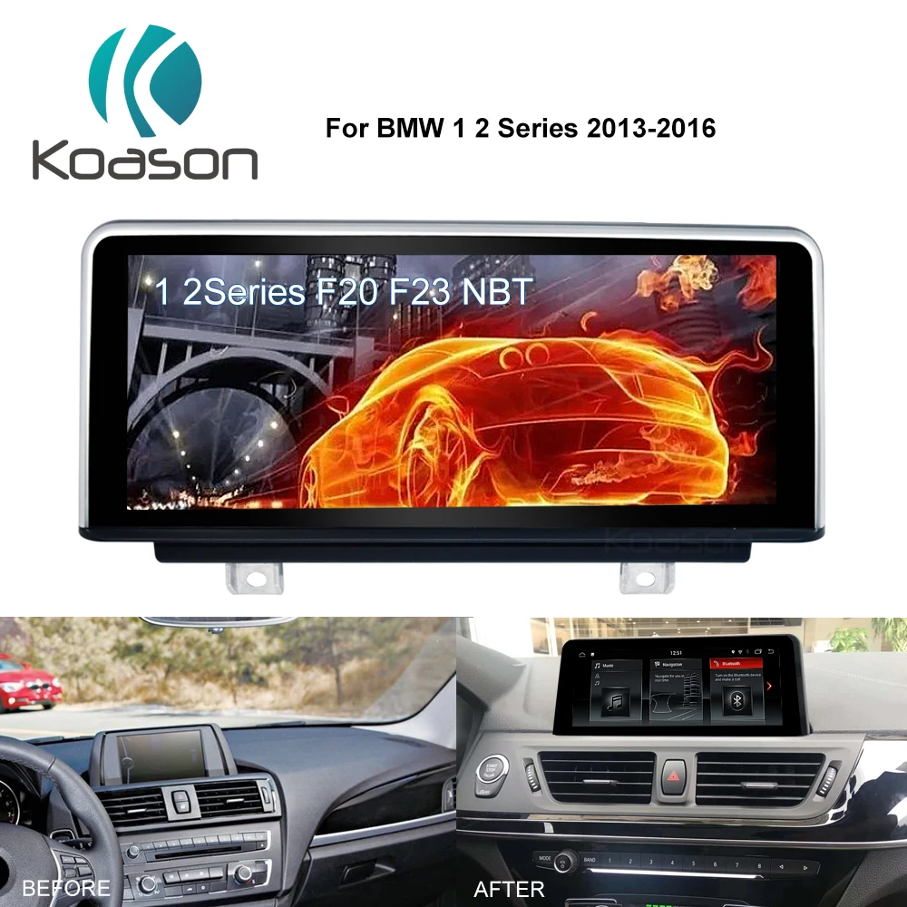 Koason 10.25inch touch Screen Android 9.0 Car Radio Multimedia Player For BMW f20 f21 1Series NBT GPS Navigation Multimedia
Koason 10.25inch touch Screen Android 9.0 Car Radio Multimedia Player For BMW f20 f21 1Series NBT GPS Navigation Multimedia