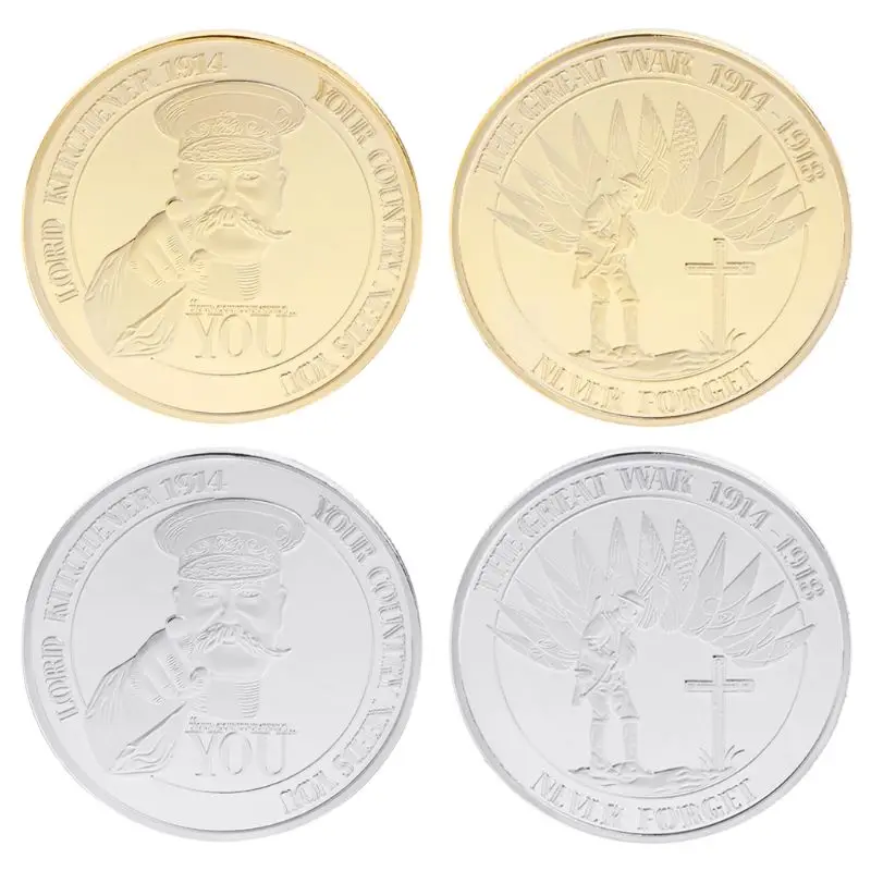 Commemorative Coin Souvenir Collection the Great War 1st Unforgettable Collectible Gifts Art Coins Memorial Silver Gold
Commemorative Coin Souvenir Collection the Great War 1st Unforgettable Collectible Gifts Art Coins Memorial Silver Gold
