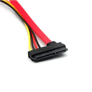 SATA 22Pin Combo to 15 Pin Power + 7 Pin Data Cable 4 Pin Molex to Serial ATA Lead DU55
SATA 22Pin Combo to 15 Pin Power + 7 Pin Data Cable 4 Pin Molex to Serial ATA Lead DU55