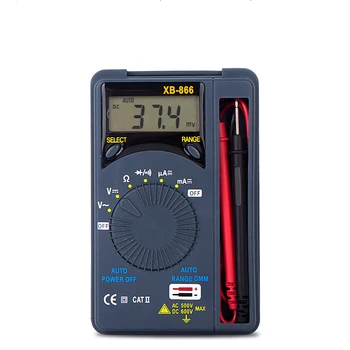 DC/AC Digital Multimeter Profesional Voltmeter Digital Ammeter Current Electric Meter Voltage Indicator Set Of Probes Pen
DC/AC Digital Multimeter Profesional Voltmeter Digital Ammeter Current Electric Meter Voltage Indicator Set Of Probes Pen