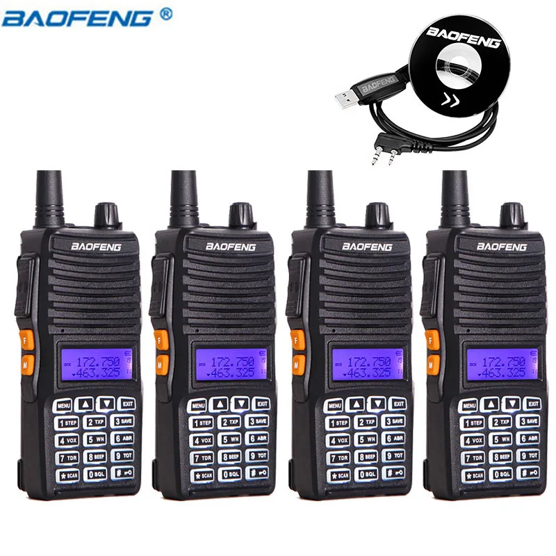 4PCS Baofeng UV-82 8W High Power Powerful Walkie Talkie 10km long range Two Way Radio cb radio Transceiver(Upgraded of BF UV82)
4PCS Baofeng UV-82 8W High Power Powerful Walkie Talkie 10km long range Two Way Radio cb radio Transceiver(Upgraded of BF UV82)