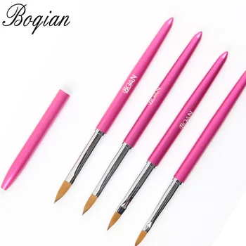 BQAN #2#4#6#8#10#12#14 Advanced Hair Nail Brush Acrylic Nail Art Brush Pink Metal Crystal Acrylic Salon
BQAN #2#4#6#8#10#12#14 Advanced Hair Nail Brush Acrylic Nail Art Brush Pink Metal Crystal Acrylic Salon
