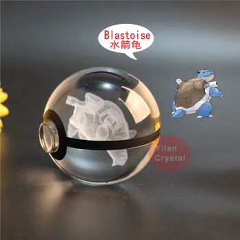 Pokemon Ball Engraving Blastoise Round Crystal With Black Line Nice Fashion Ball With LED Base
Pokemon Ball Engraving Blastoise Round Crystal With Black Line Nice Fashion Ball With LED Base