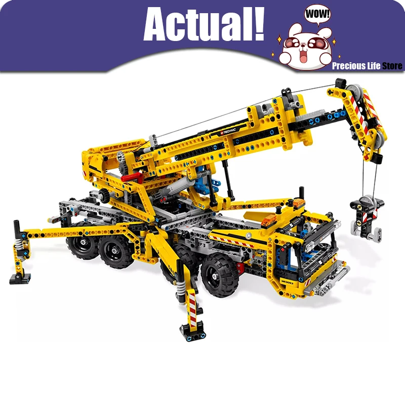 LEPIN 20040 Mobile Crane Technic Model Building Blocks Bricks Toys DIY For Kids Model 1392PCS Compatible with legoINGly 8053
LEPIN 20040 Mobile Crane Technic Model Building Blocks Bricks Toys DIY For Kids Model 1392PCS Compatible with legoINGly 8053