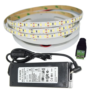 LED strip light 120leds Super bright DC12V SMD 5630 kit with 120W DC12V power supply adapter for high purpose
LED strip light 120leds Super bright DC12V SMD 5630 kit with 120W DC12V power supply adapter for high purpose