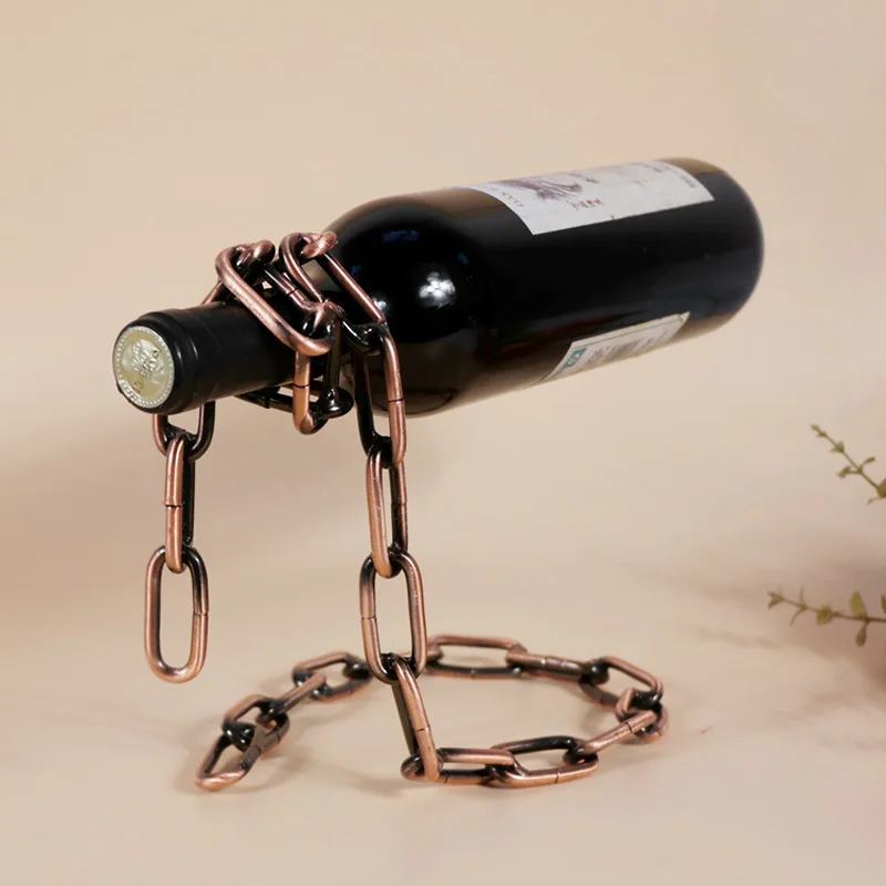 Creative Suspension Chain Wine Racks Arts And Crafts Kitchenware Stainless Steel Chain Magic kitchen Fashion Wine Racks Decorati
Creative Suspension Chain Wine Racks Arts And Crafts Kitchenware Stainless Steel Chain Magic kitchen Fashion Wine Racks Decorati