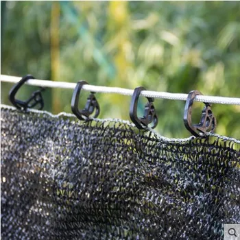100 Pcs Greenhouse External shading system hook Shade net hook Black curtain hook
100 Pcs Greenhouse External shading system hook Shade net hook Black curtain hook