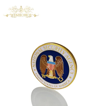 Nice Challenge Coin US National Security Agency Commemorative Coin Fancy Normal NSA 24K Gold Plated Coin For Collection
Nice Challenge Coin US National Security Agency Commemorative Coin Fancy Normal NSA 24K Gold Plated Coin For Collection