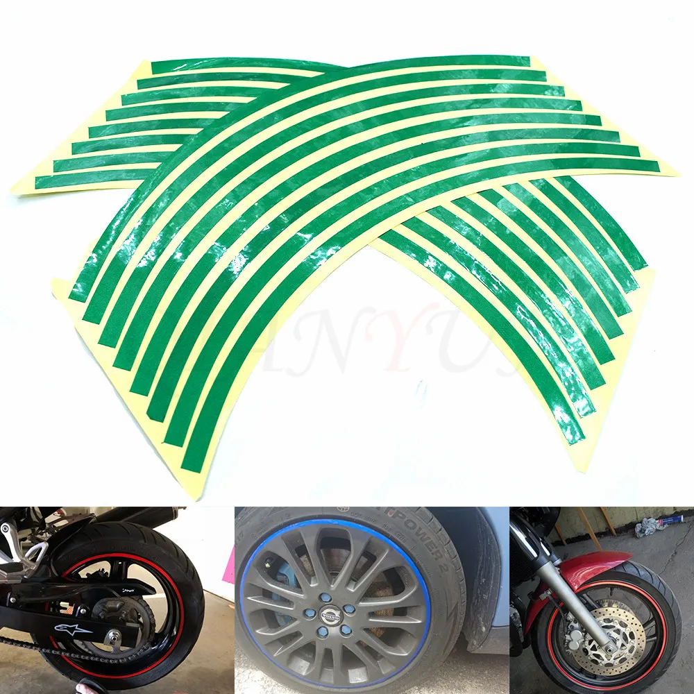 Motorcycle Styling Wheel Hub Tire Reflective Sticker Car Decorative Stripe Decal For Honda CBR250R CBR300R CBR500R CB500F/X
Motorcycle Styling Wheel Hub Tire Reflective Sticker Car Decorative Stripe Decal For Honda CBR250R CBR300R CBR500R CB500F/X