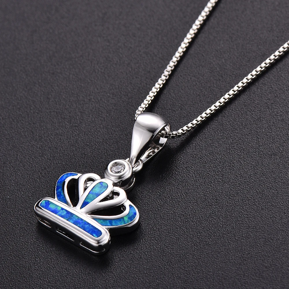 Simple Fashion Style Wedding Pendant Necklace Lady's Crown Necklace Fashion Simple Necklace
Simple Fashion Style Wedding Pendant Necklace Lady's Crown Necklace Fashion Simple Necklace