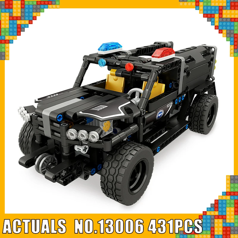 YESHIN 13006 The SWAT Police Water Cannon Car Compatible with Legoing Technic Car Building Blocks Bricks USB Electric Kid Toys
YESHIN 13006 The SWAT Police Water Cannon Car Compatible with Legoing Technic Car Building Blocks Bricks USB Electric Kid Toys