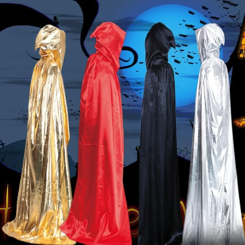 Halloween Cloak Wizard Cloak Halloween Cloak God of Death Wizard Dressed In Black Red Gold and Silve Big Size Party Club Dress
Halloween Cloak Wizard Cloak Halloween Cloak God of Death Wizard Dressed In Black Red Gold and Silve Big Size Party Club Dress