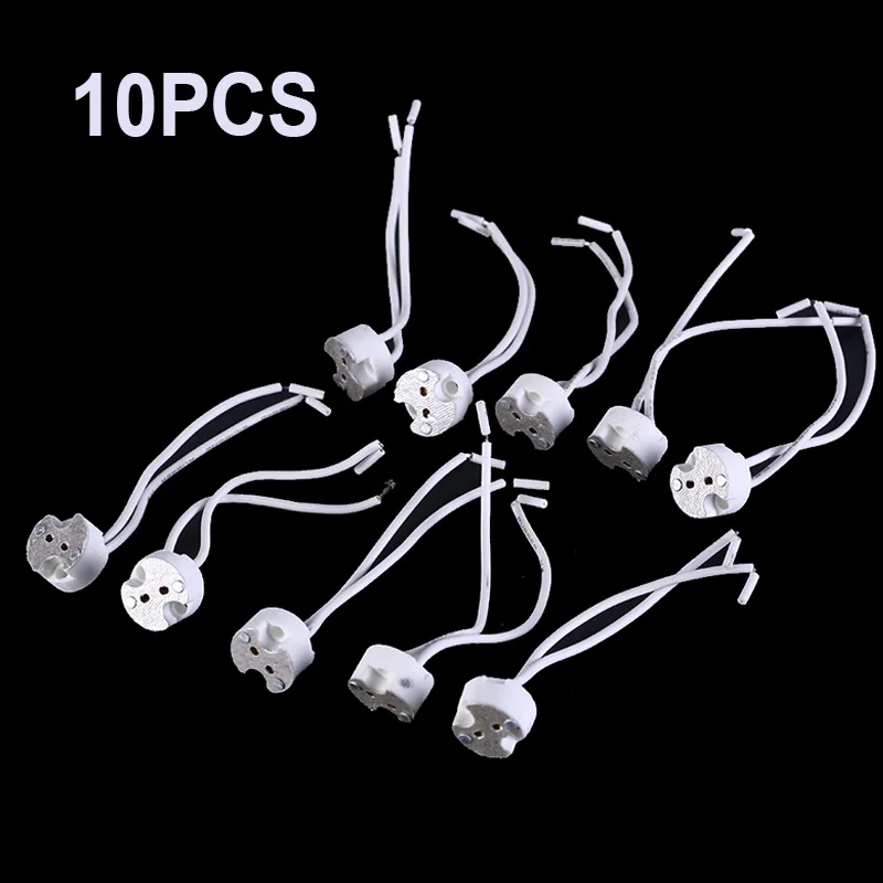 10pcs Connector Halogen Lamp Base Holder with Wire Fitting Socket LED Light GU5.3 G4 MR11 MR16 15CM
10pcs Connector Halogen Lamp Base Holder with Wire Fitting Socket LED Light GU5.3 G4 MR11 MR16 15CM