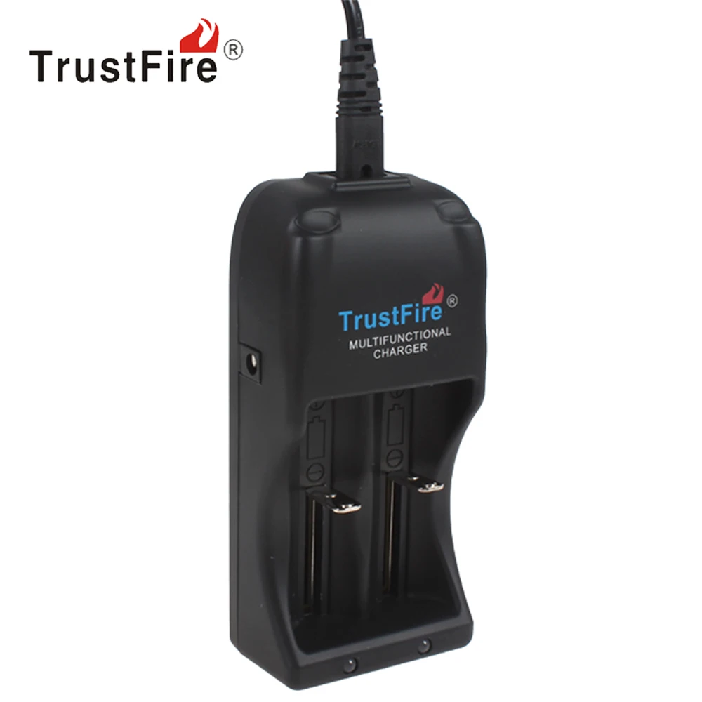

TrustFire TR-006 Multifunctional Li ion Battery Charger for 18650 26650 14500 16340 25550 26700 Rechargeable Lithium Battery