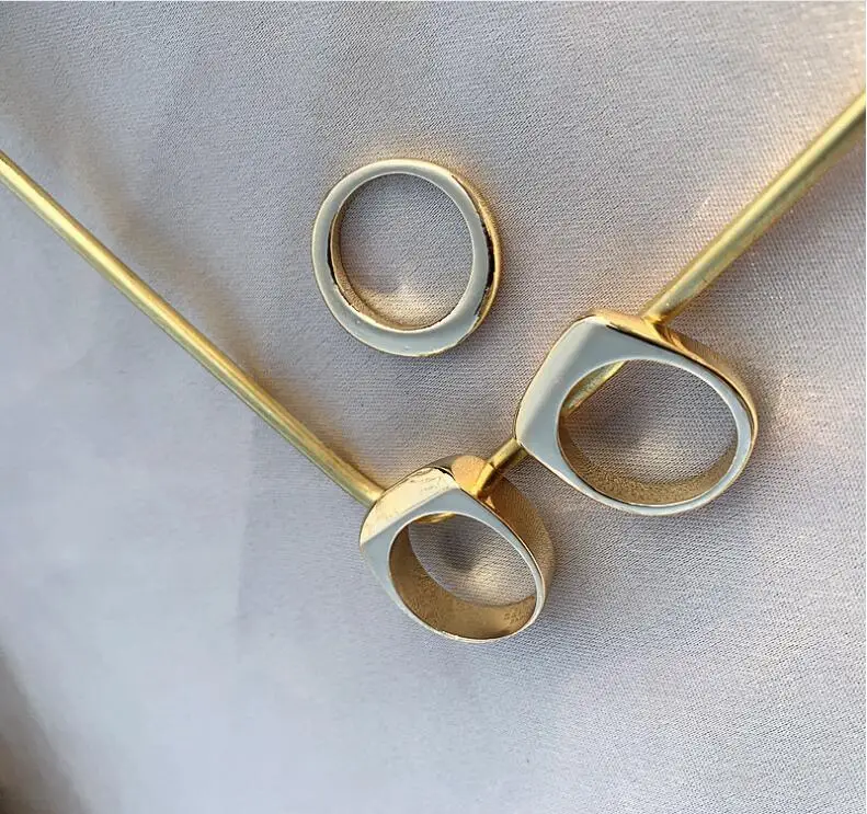 2019 New Vintage Ring Gold Color Minimalist Geometric Personality Exaggerated Finger Ring Trendy New
2019 New Vintage Ring Gold Color Minimalist Geometric Personality Exaggerated Finger Ring Trendy New